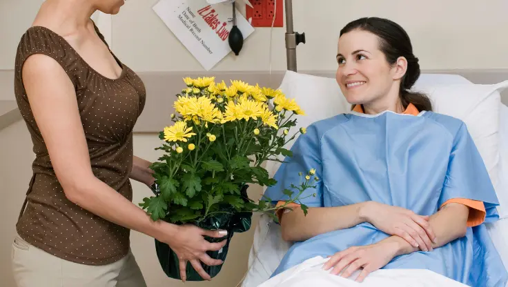 Same-Day Hospital Flower Delivery with Bedside Bouquets