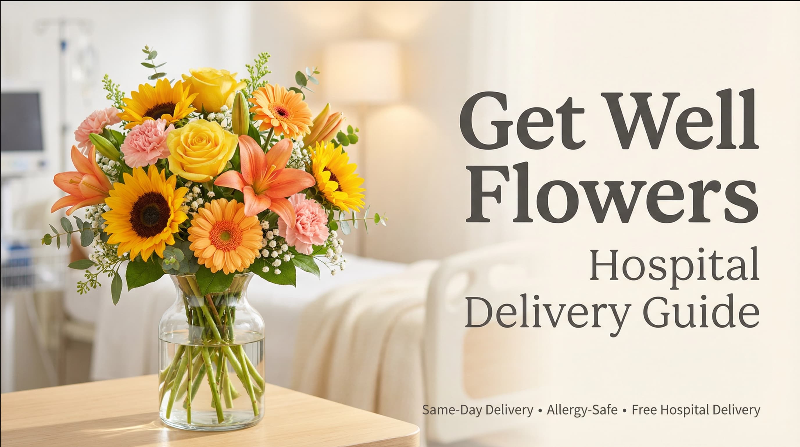 11+ Get Well Flowers Delivery Get Well Flowers Complete Guide To Hospital Delivery | Bedside Bouquets